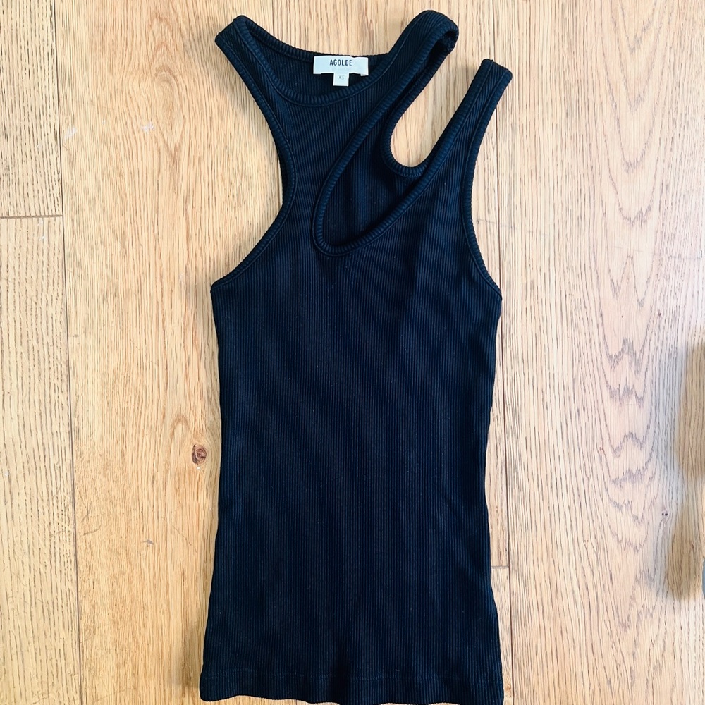 Agolde Asymmetric Tank Top